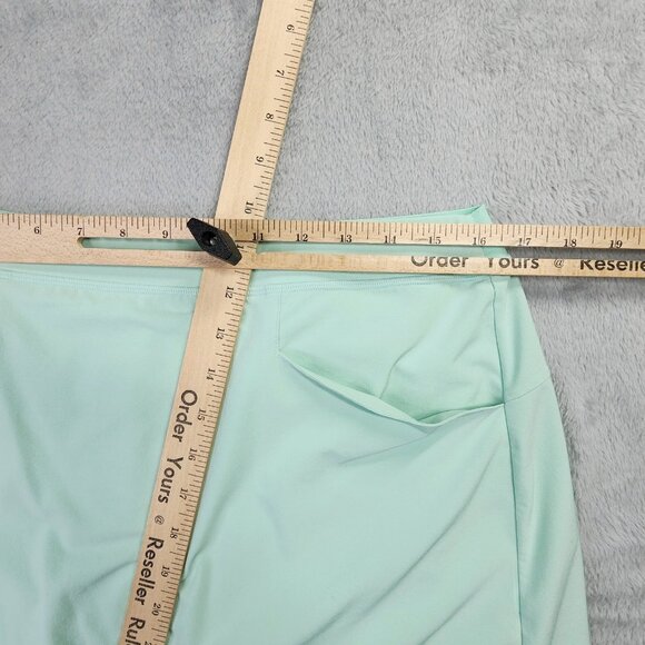 Ralph Lauren RLX Skort Women L Mint Green Pleated Performance Cruise Golf Tennis - Picture 9 of 11